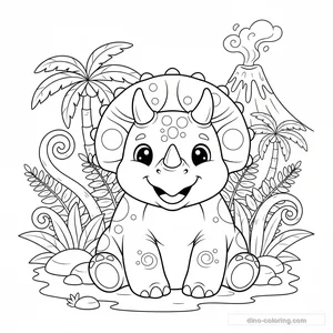 Tricératops Souriant #8