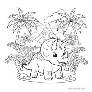 Tricératops Préhistorique #11