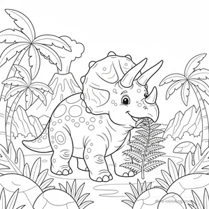 Tricératops Herbivore #13