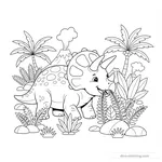 Tricératops Herbivore #38