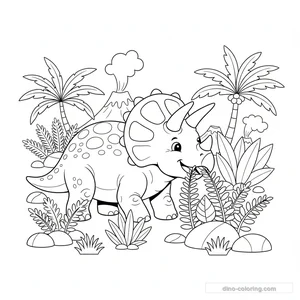 Tricératops Herbivore #38