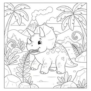 Tricératops Herbivore #10