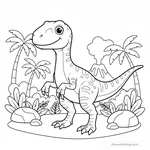 Vélociraptor aux Griffes #26