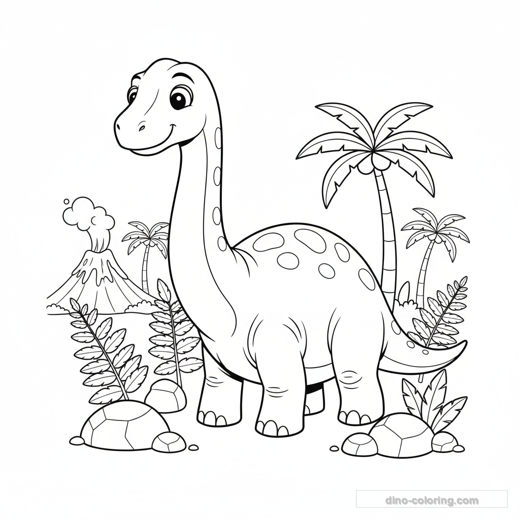 Coloriage Argentinosaurus #3