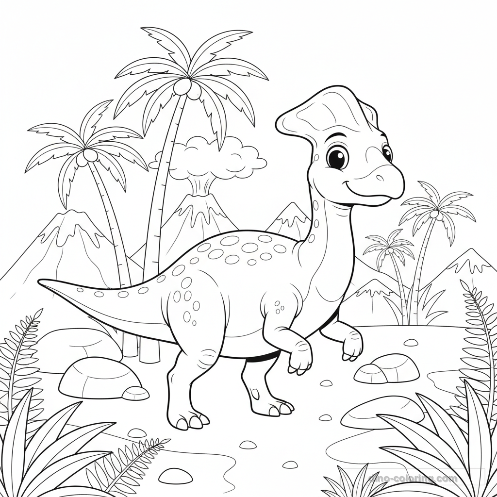 Disegno di Edmontosaurus #5