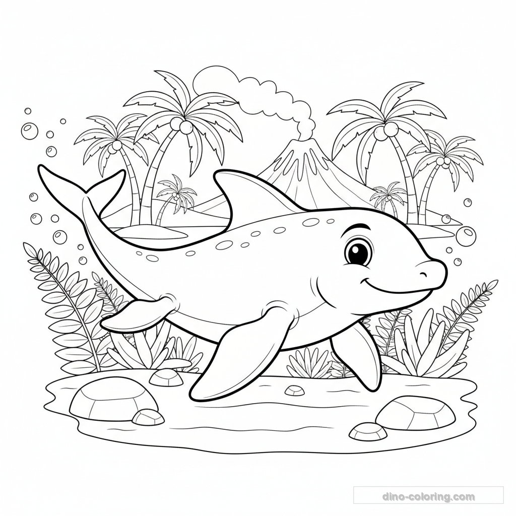 Disegno di Ichthyosaurus #2