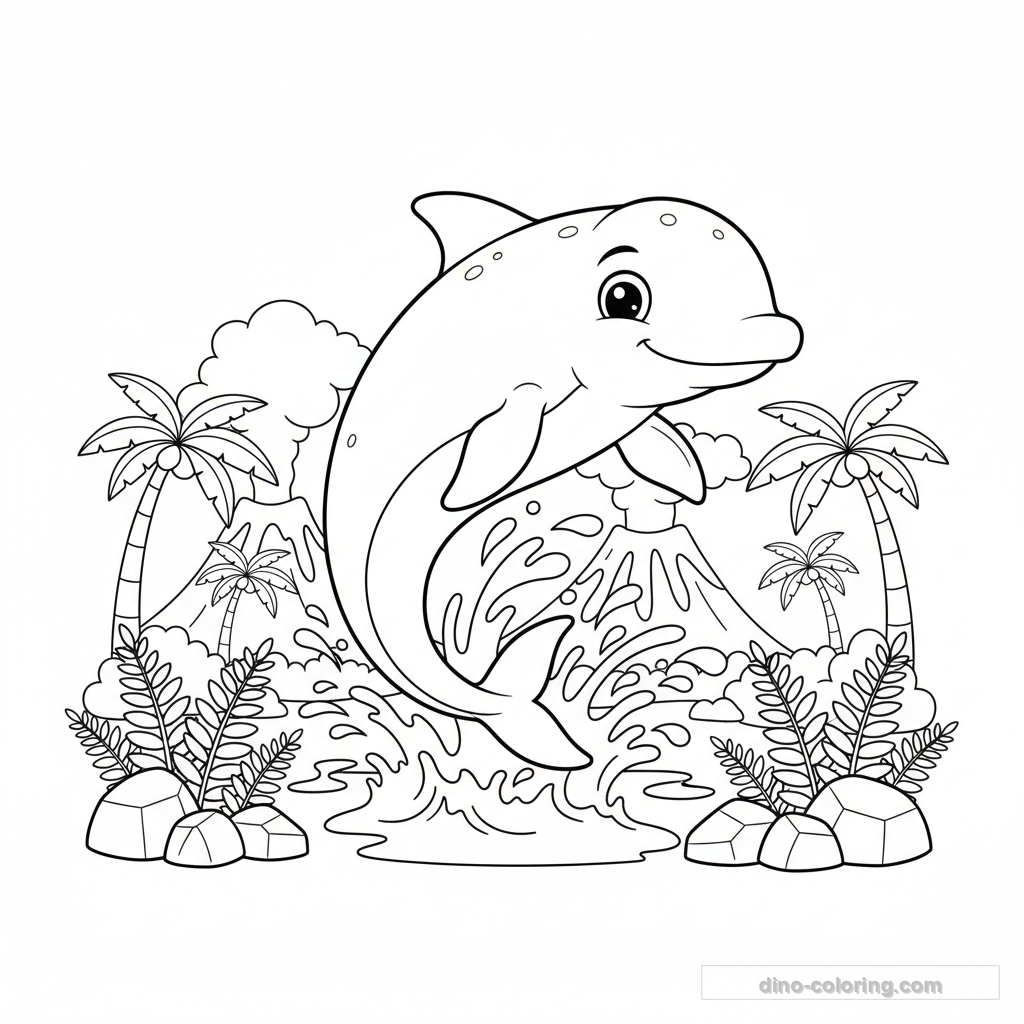 Coloriage Ichthyosaurus