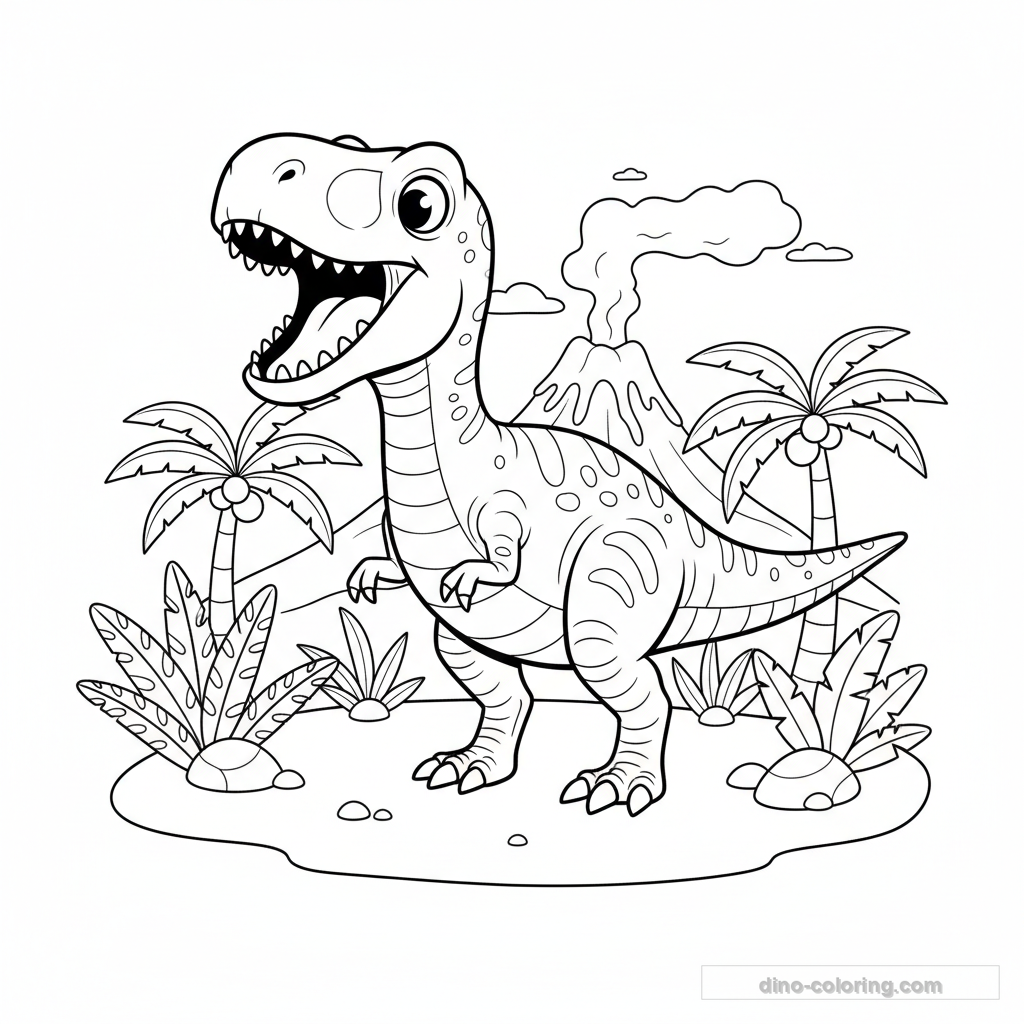 Roaring Allosaurus #29