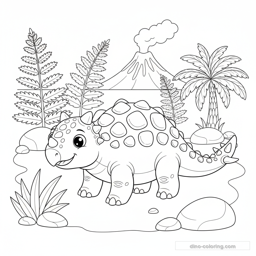 Detailed Ankylosaurus #10