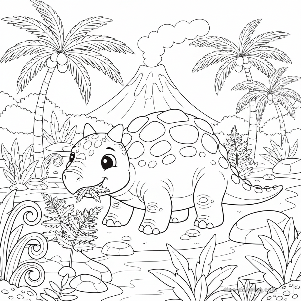 Ankylosaure Herbivore #1