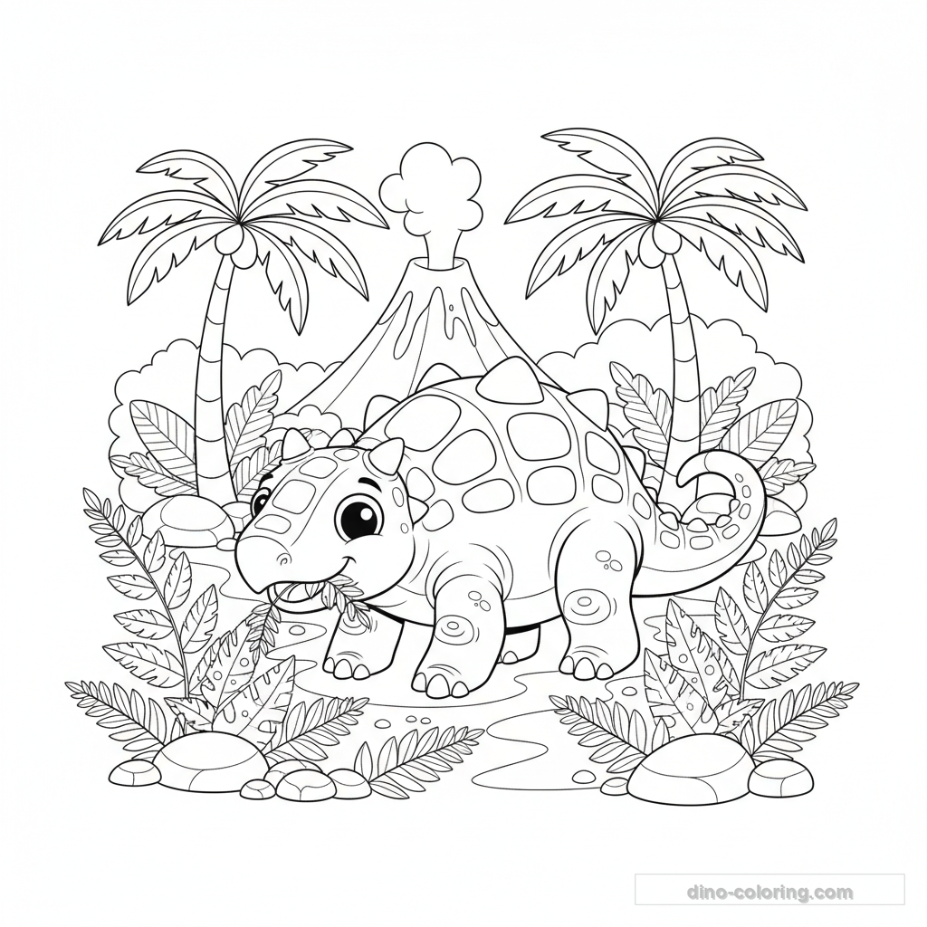 Ankylosaure Herbivore #9