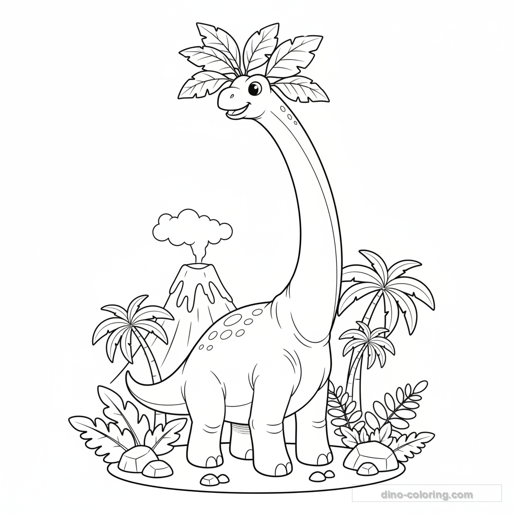Brachiosaure au Long Cou #28