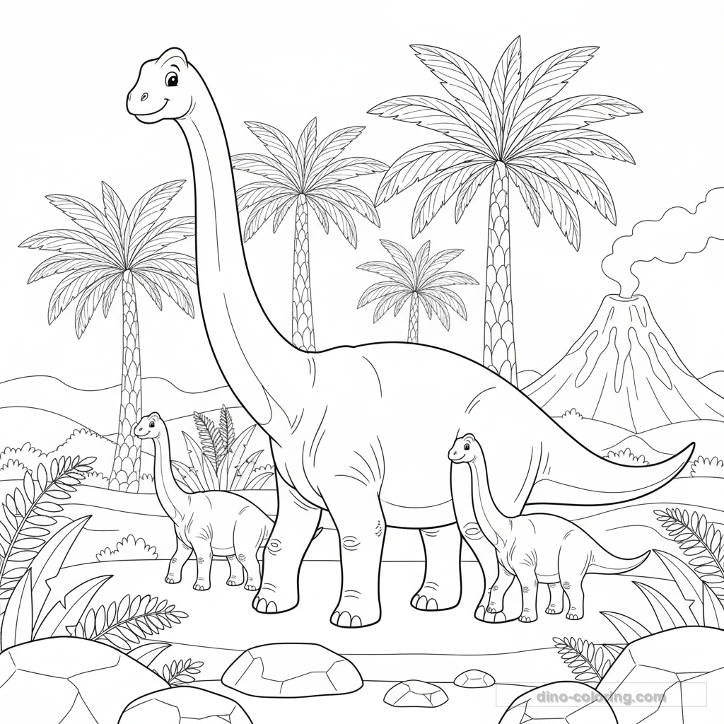 Troupeau de Brachiosaures #26