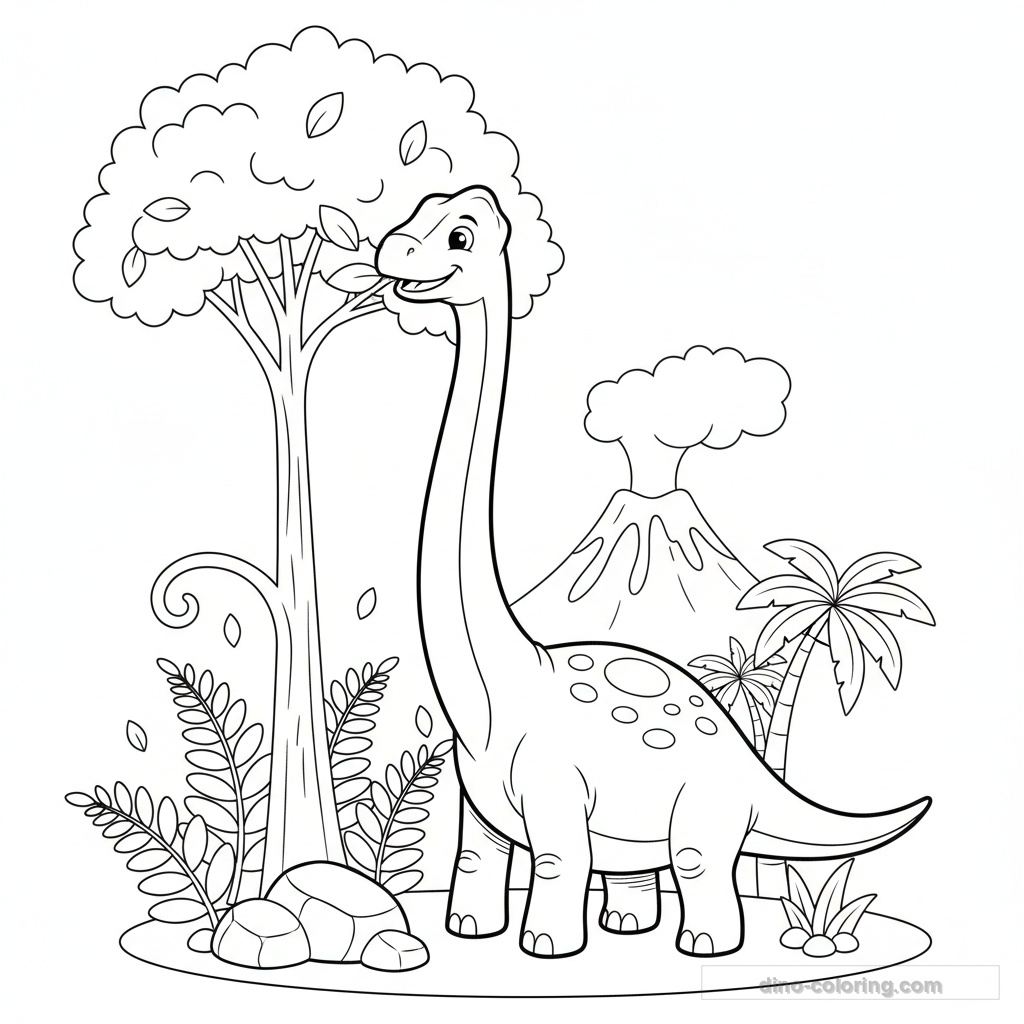 Diplodocus Mangeant #3
