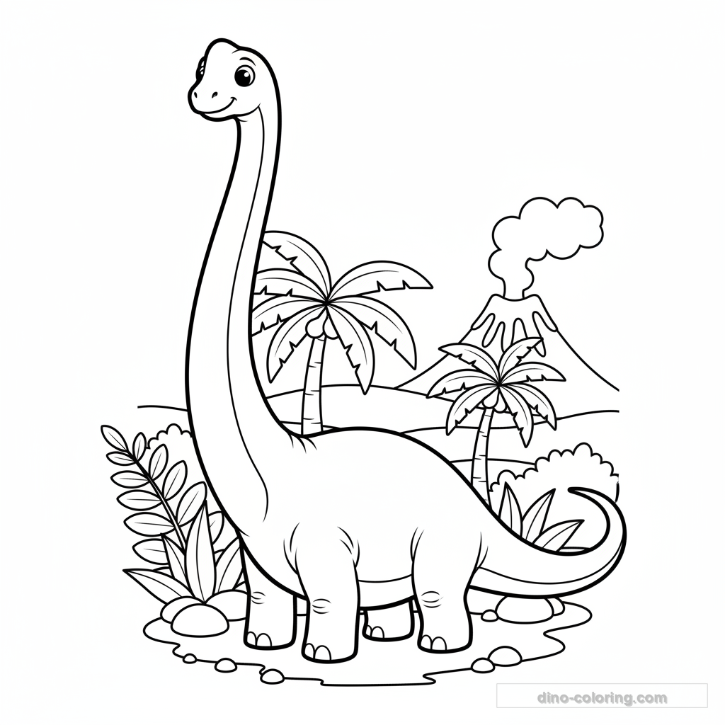 Diplodocus au Long Cou #14