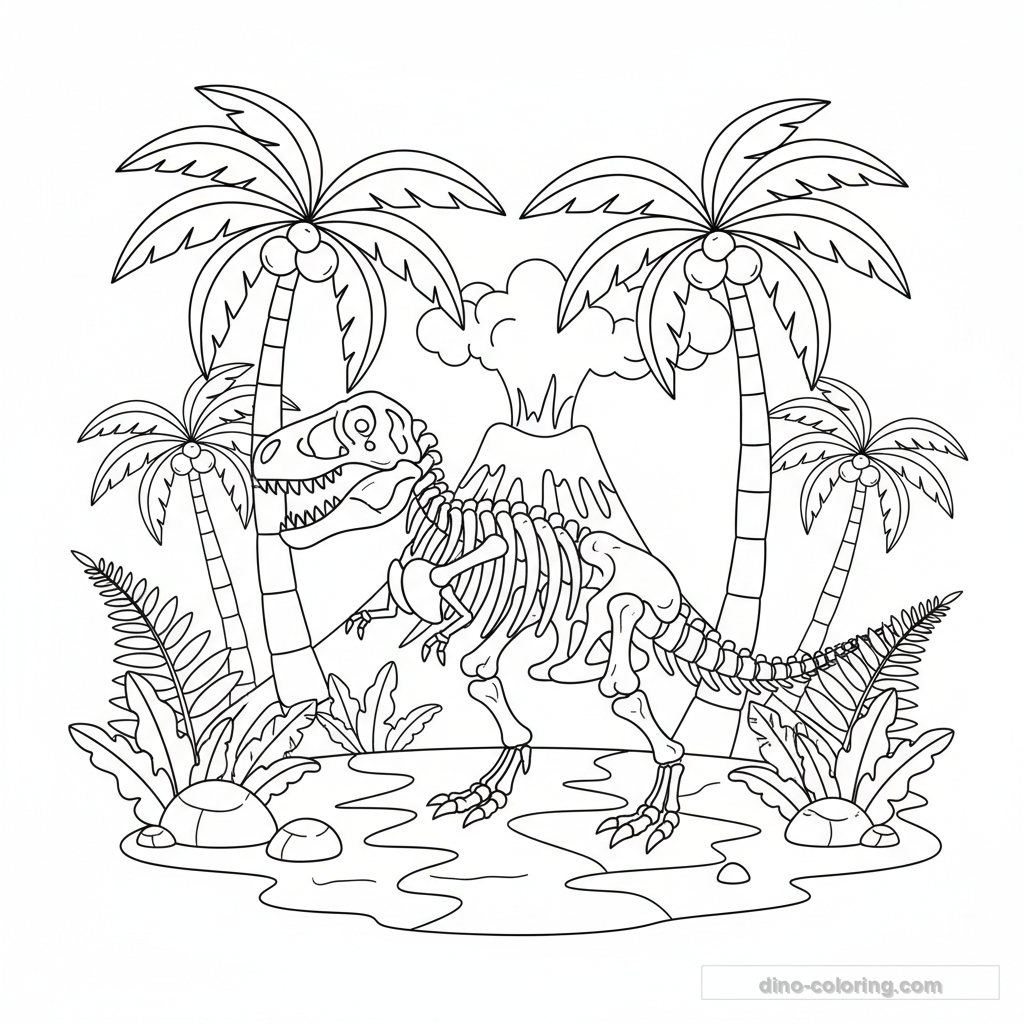 Squelette de Dinosaure #1