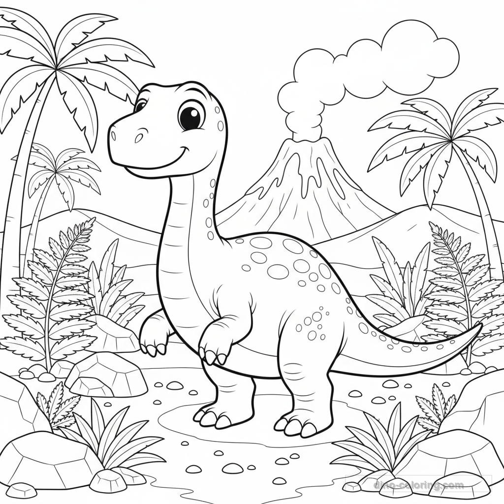 Iguanodon en Forêt #24