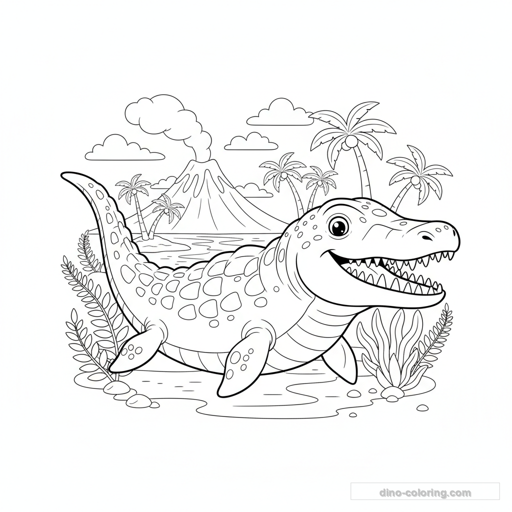 Mosasaure aux Dents Acérées #9