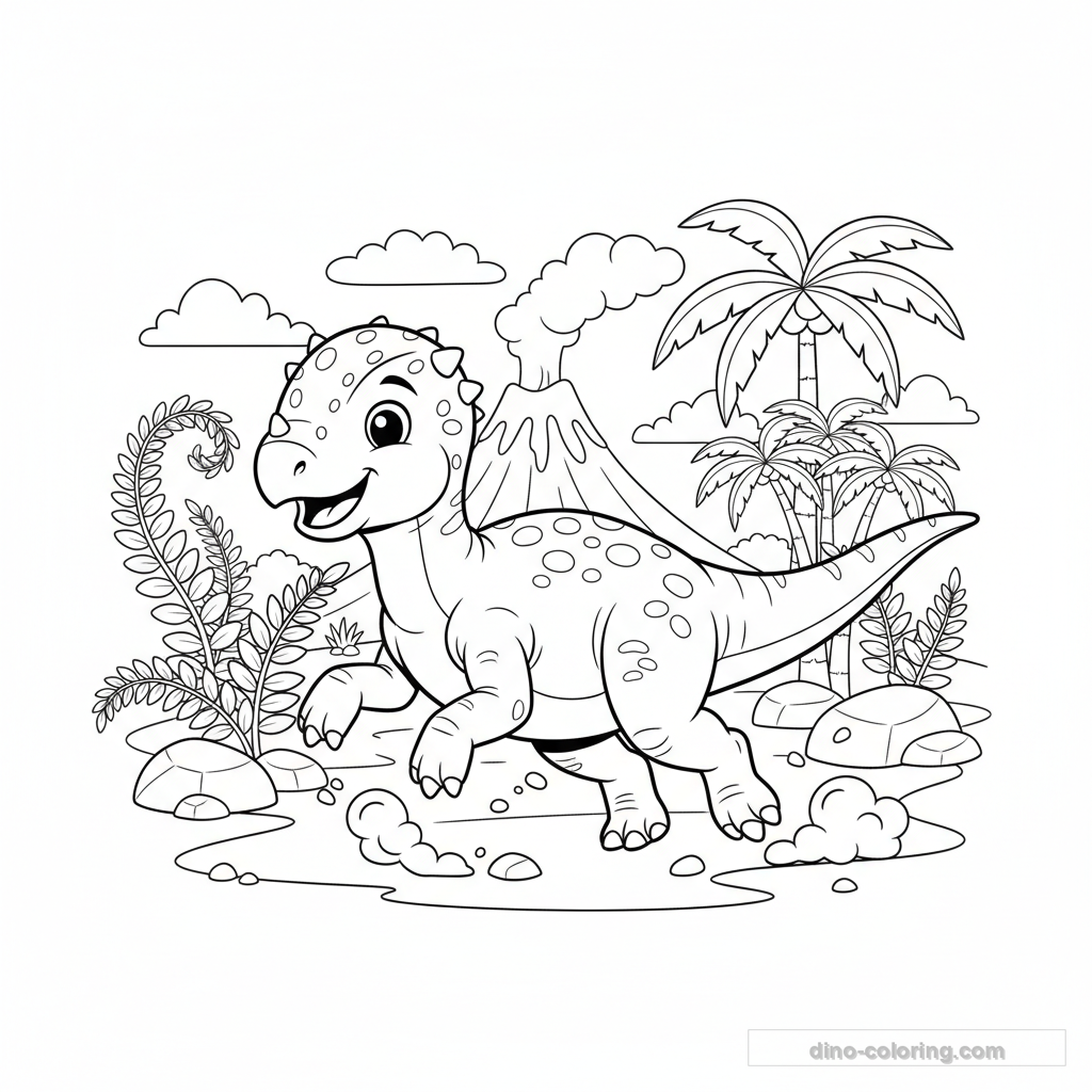 Pachycéphalosaure en Course #6