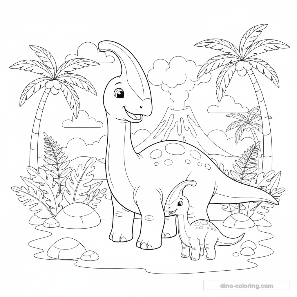 Famille Parasaurolophus #8