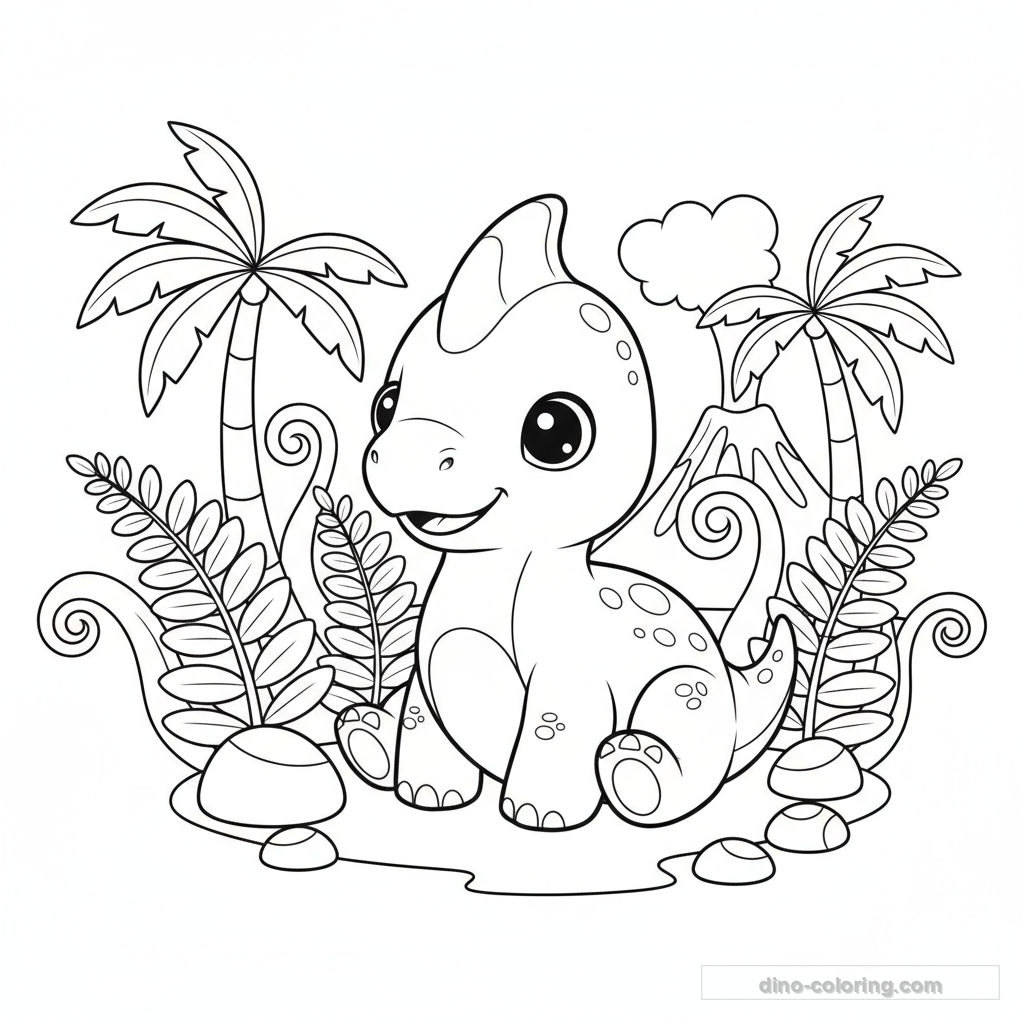 Bébé Parasaurolophus #2