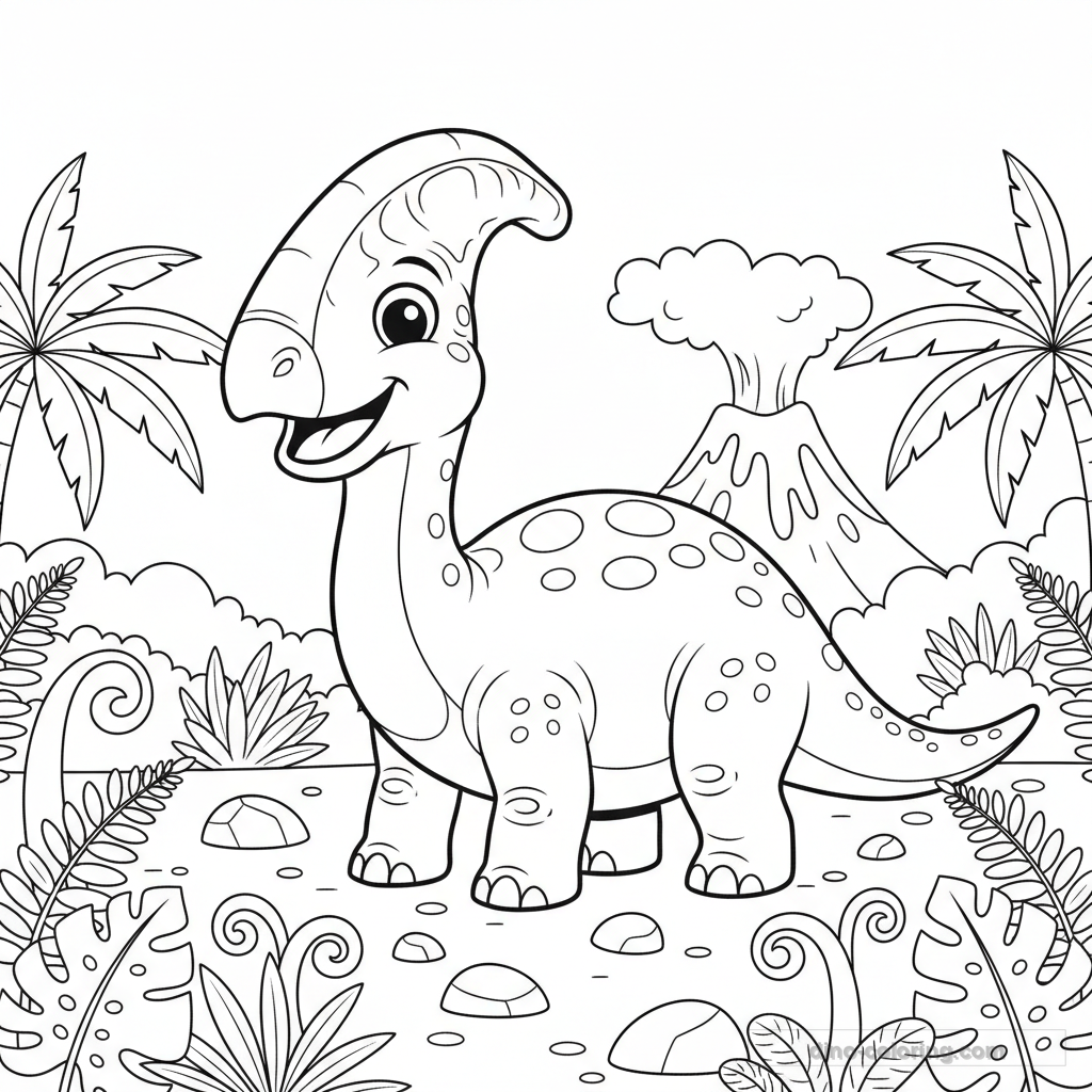 Parasaurolophus Amical #14