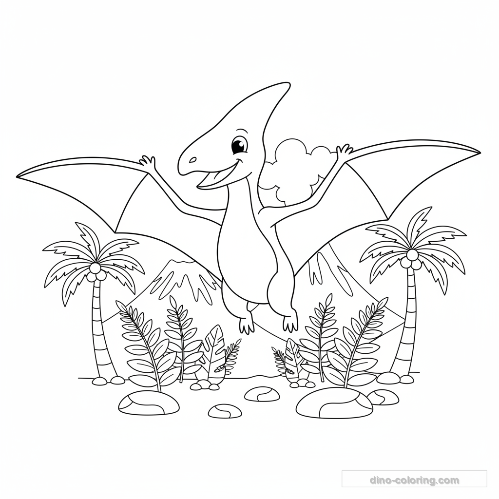 Ptérodactyle Ailes Déployées #10