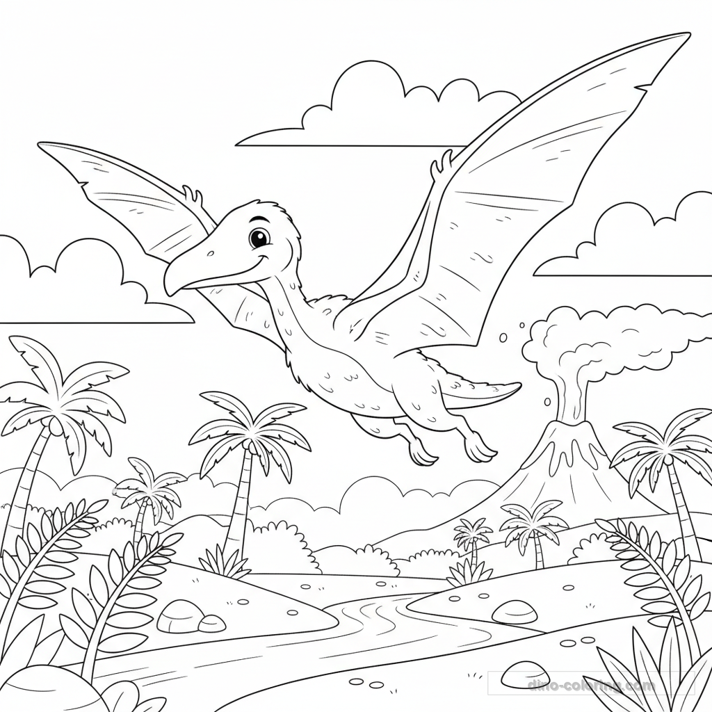 Soaring Quetzalcoatlus #6