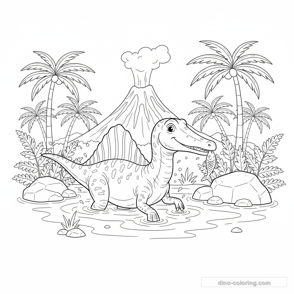 Aquatic Spinosaurus #3