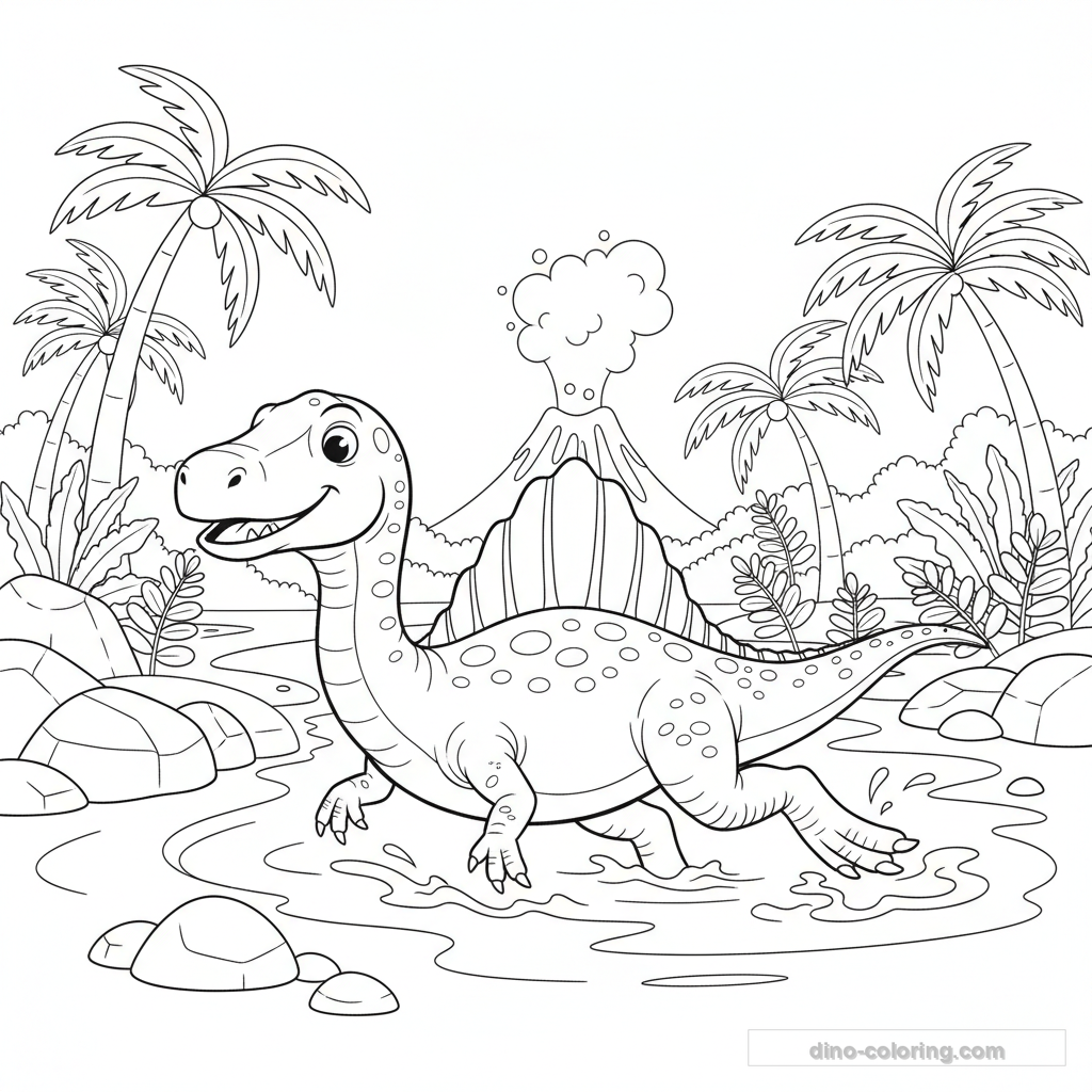 Spinosaure Nageur #9