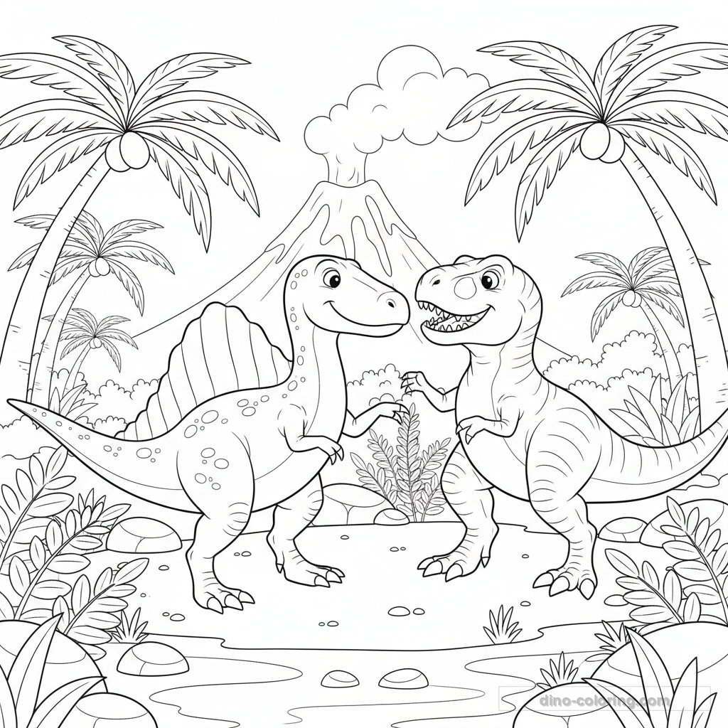 Spinosaure vs T-Rex #26