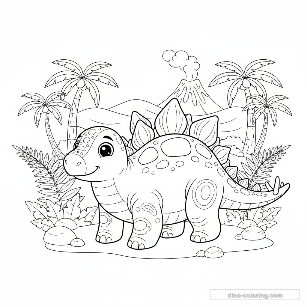 Stégosaure Détaillé #24