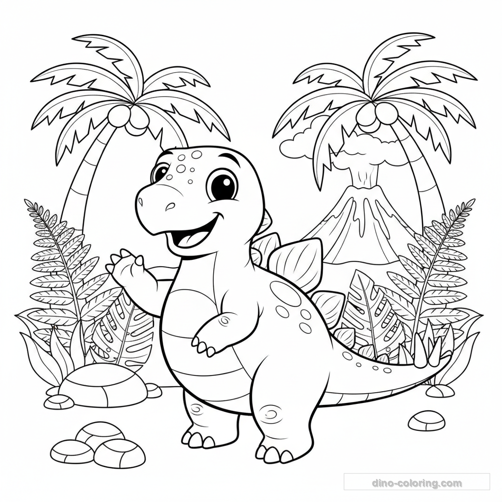 Friendly Stegosaurus #26