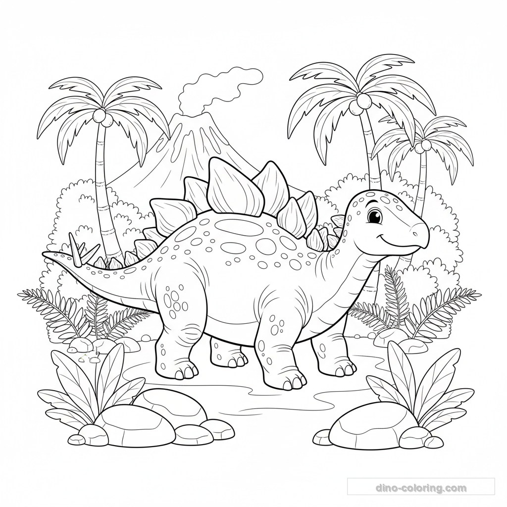 Stégosaure Détaillé #13