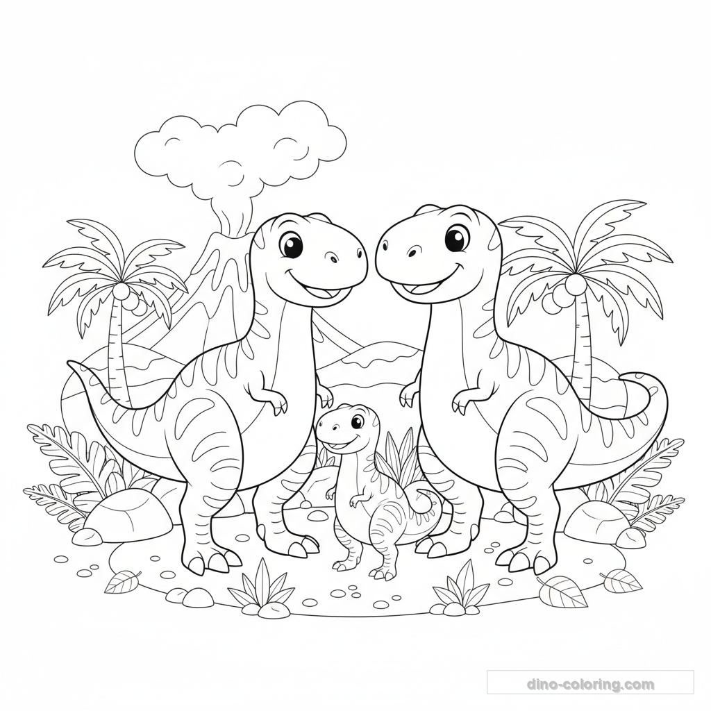Famille T-Rex #25