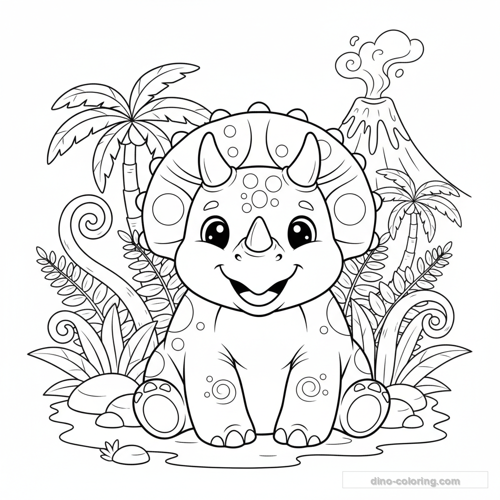 Tricératops Souriant #8