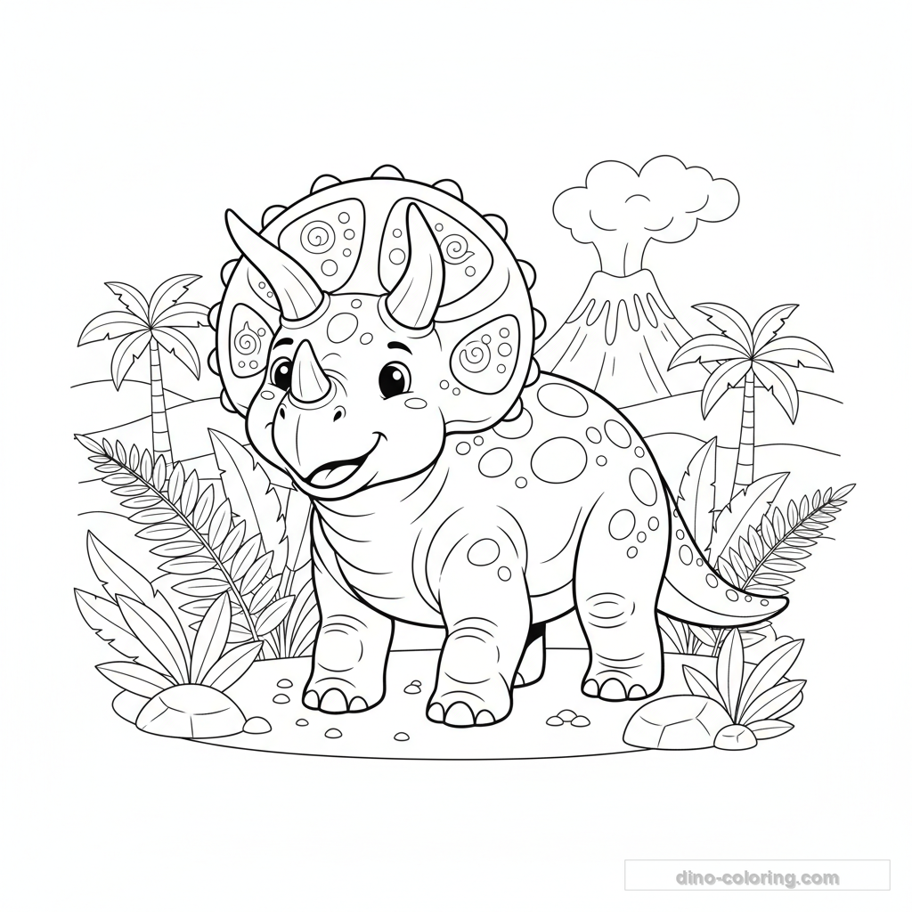 Tricératops Détaillé #12