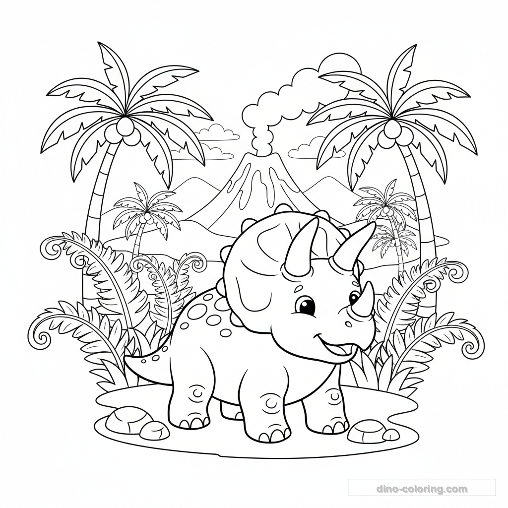 Tricératops Préhistorique #11