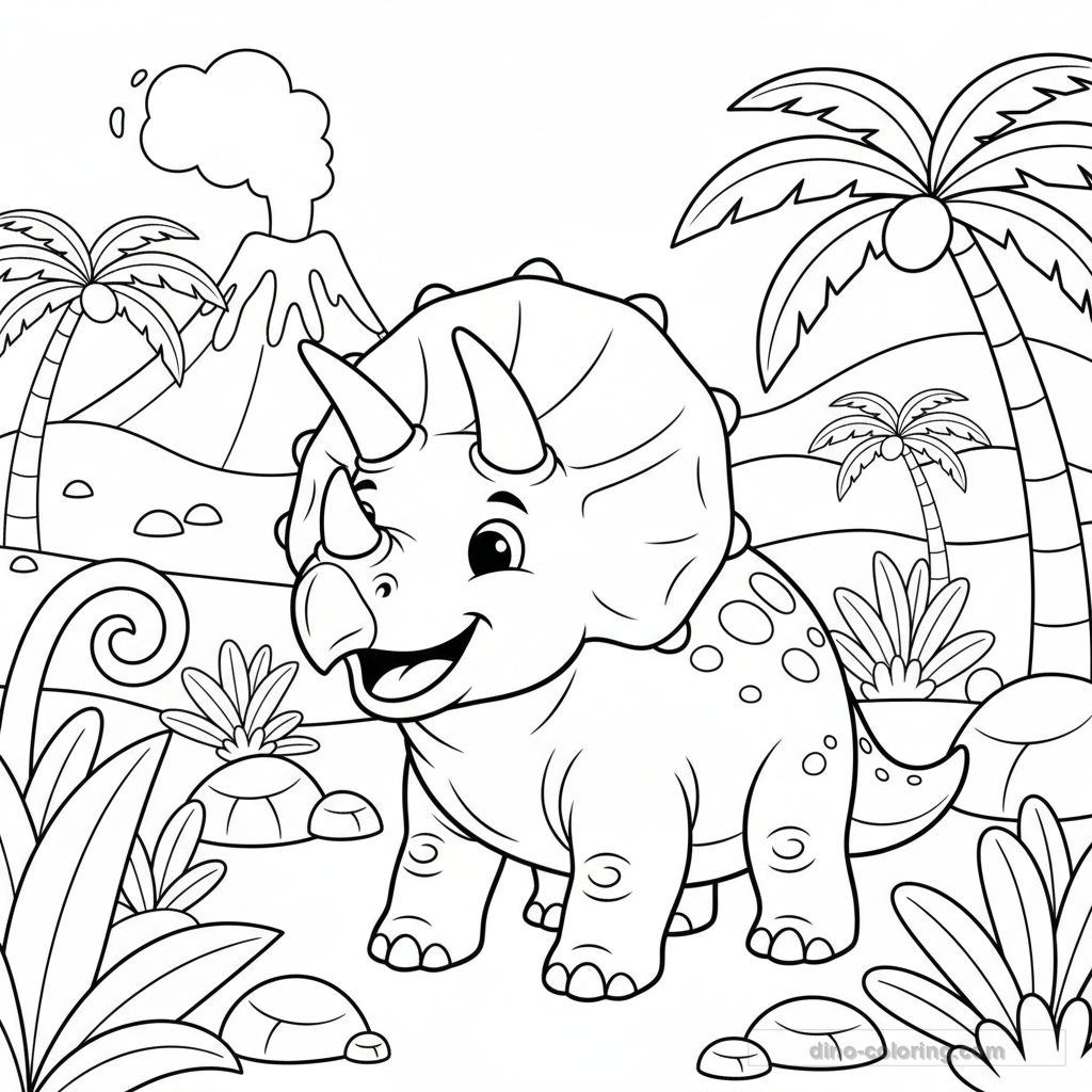 Smiling Triceratops #10